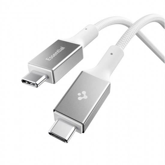 Spigen Essential EB24015CC USB-C / USB-C 240W Cable 150cm - White