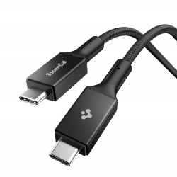 Spigen Essential EB10015CC USB-C / USB-C 100W 150cm Cable - Black