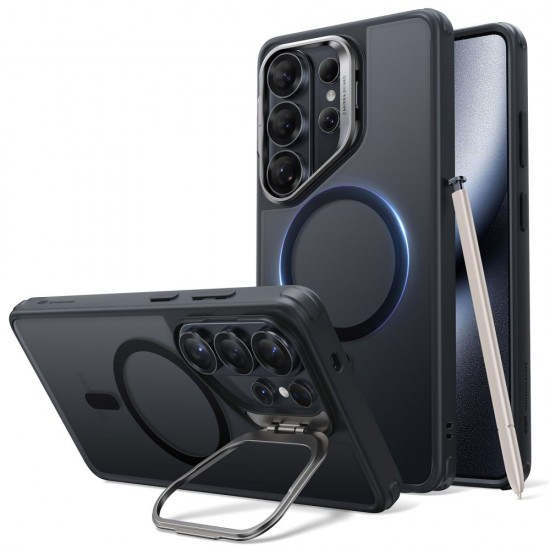 ESR Classic Hybrid Kickstand MagSafe Case for Samsung Galaxy S26 Ultra - Black