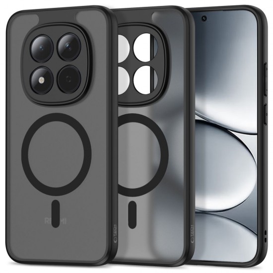 Tech-Protect MagMat MagSafe case for Xiaomi Redmi Note 15 Pro 5G - black