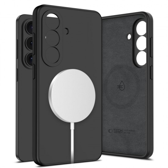 Tech-Protect Silicone MagSafe Case for Samsung Galaxy S26+ - Black