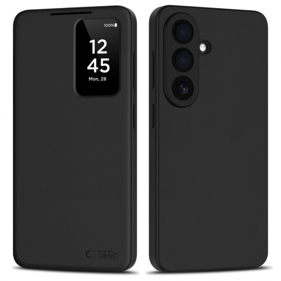 Tech-Protect Smart Wallet Case for Samsung Galaxy S26+ - Black