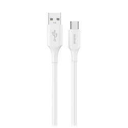 Dudao L2sT USB-A - USB-C 6A Cable 1.2m - White