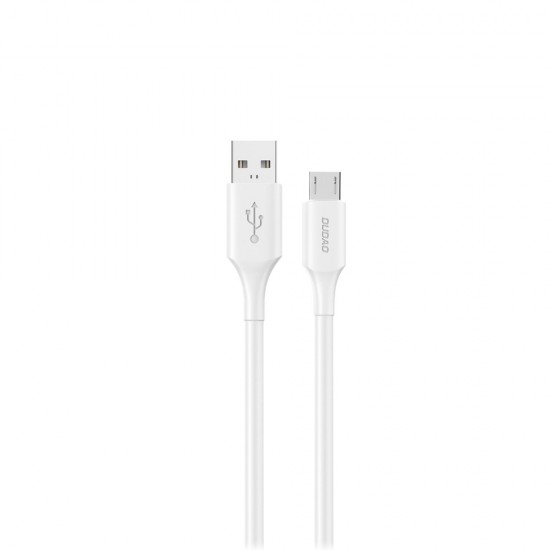 Dudao L2SM USB-A / micro USB 6A cable 1.2 m - white