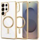 Tech-Protect MagFlex Case for Samsung Galaxy S26 Ultra - Transparent Gold