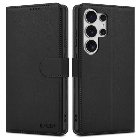 Tech-Protect Wallet Case for Samsung Galaxy S26 Ultra - Black
