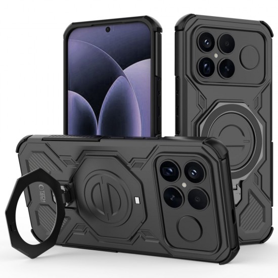 Tech-Protect TacticStand MagSafe case for Xiaomi Poco F8 Ultra - black
