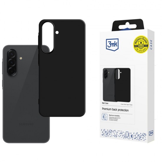 3mk Matt Case for Samsung Galaxy A57 - Matte Black
