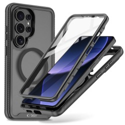 Tech-Protect Defense MagSafe Case for Samsung Galaxy S26 Ultra - Black