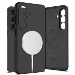 Tech-Protect Silicone MagSafe Case for Samsung Galaxy S26 - Black