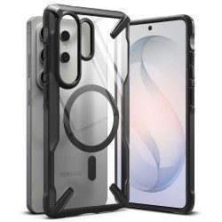 Ringke Fusion X Magnetic MagSafe Case for Samsung Galaxy S26 Ultra - Clear Black