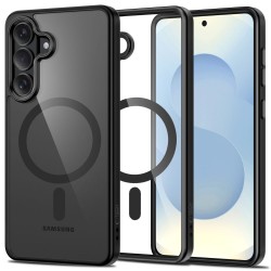 Tech-Protect Magmat MagSafe Case for Samsung Galaxy S26 - Transparent Black