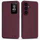 Tech-Protect Smart Wallet Case for Samsung Galaxy S26 - Burgundy