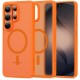 Tech-Protect Magmat MagSafe Case for Samsung Galaxy S26 Ultra - Orange Matte