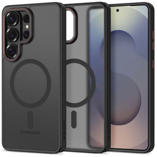 Tech-Protect MagCam MagSafe Case for Samsung Galaxy S26 Ultra - Black and Red