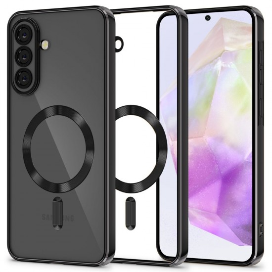 Tech-Protect MagFlex MagSafe Case for Samsung Galaxy A37 5G - Clear Black