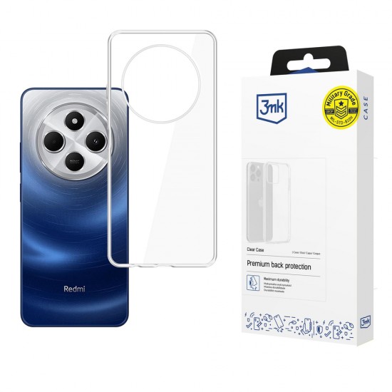 3mk Clear Case for Xiaomi Redmi A3 Pro - transparent