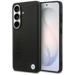 BMW Leather Hot Stamp MagSafe Case for Samsung Galaxy S26 - Black