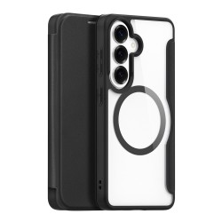 Dux Ducis Skin X Pro MagSafe Compatible Wallet Case for Samsung Galaxy S26+ - Black