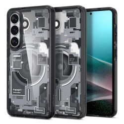 Spigen Ultra Hybrid Mag MagSafe Case for Samsung Galaxy S26 Zero One - Clear Black