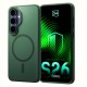 Etui 3mk Smoke MagCase na Samsung Galaxy S26 - zielone