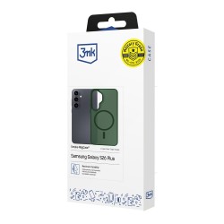 Etui 3mk Smoke MagCase na Samsung Galaxy S26+ - zielone