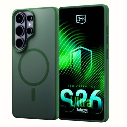 Etui 3mk Smoke MagCase na Samsung Galaxy S26 Ultra - zielone