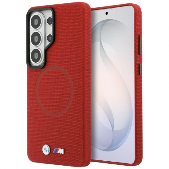 Etui BMW M Metal Logo MagSafe na Samsung Galaxy S26 Ultra - czerwone