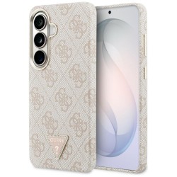 Etui Guess 4G Triangle Logo MagSafe na Samsung Galaxy S26 - różowe