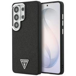 Etui Guess Fixed Glitter Triangle MagSafe na Samsung Galaxy S26 Ultra - czarne