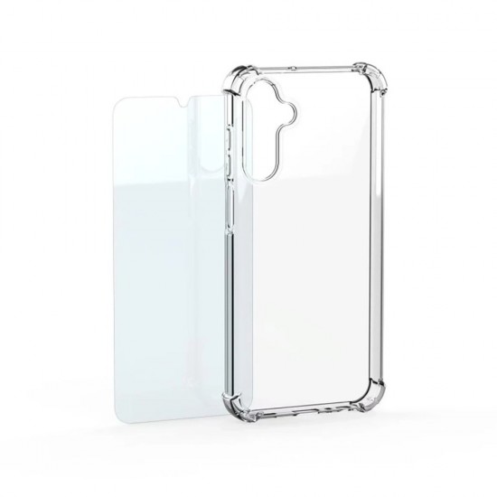 Samsung by Mobeen Clear Cover Case + Tempered Glass Set for Samsung Galaxy S26 Ultra - Transparent