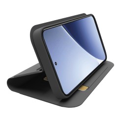 SBS Wallet Smooth Case for Xiaomi 15 Pro with Flip - Black