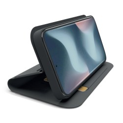 SBS Wallet Smooth Case for Xiaomi Redmi Note 15 4G with Flip Cover - Black