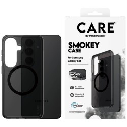 CARE by PanzerGlass Urban Explorer Smokey Case w. Black Qi for Samsung Galaxy S26 - Black