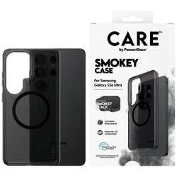CARE by PanzerGlass Urban Explorer Smokey Case w. Black Qi for Samsung Galaxy S26 Ultra - Black
