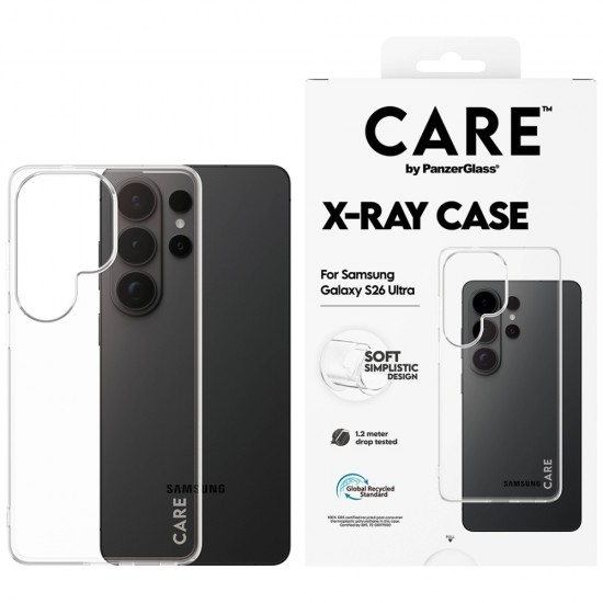 CARE by PanzerGlass X-Ray Case for Samsung Galaxy S26 Ultra - Transparent