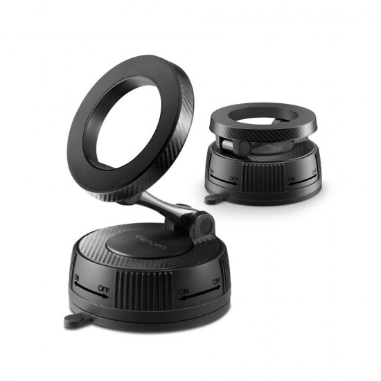 Spigen MFT36 MagSafe Car Holder for Dashboard/Windshield - Black