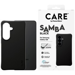 CARE by PanzerGlass Samba Black Qi Case for Samsung Galaxy S26 - Black