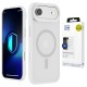 3mk Smoke MagCase for iPhone Air - White-Translucent