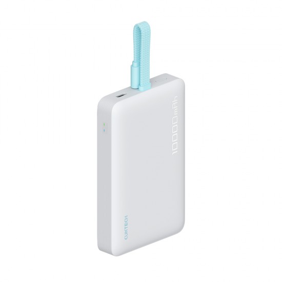 Cuktech CP132ML 10000 mAh Magnetic Power Bank - White