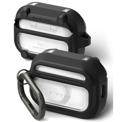 Ringke UX Magnetic Case for AirPods Pro 3 - Black and Clear