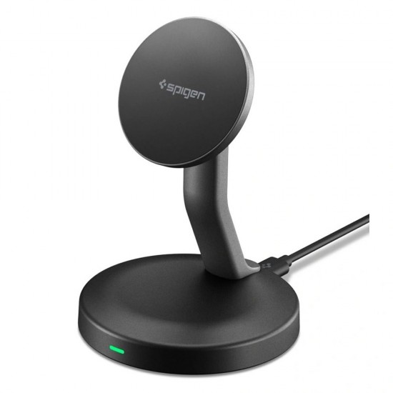 Spigen EF151MS Essential MagSafe 15W Wireless Charger - Black