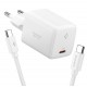 Spigen EE451EU Essential USB-C 45W Wall Charger - White