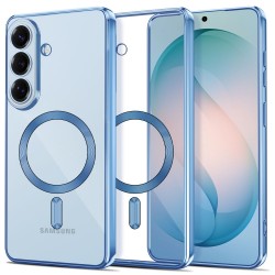 Tech-Protect MagFlex MagSafe Case for Samsung Galaxy S26 - Transparent Blue