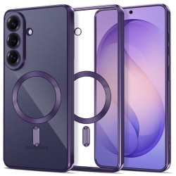 Tech-Protect MagFlex MagSafe Case for Samsung Galaxy S26 - Transparent Purple