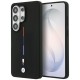 BMW M Silicone Tricolor Line MagSafe Case for Samsung Galaxy S26 Ultra - Black