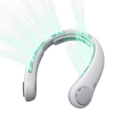 Jisulife Neck Fan 4 5000mAh Portable USB Neck Fan - Gray