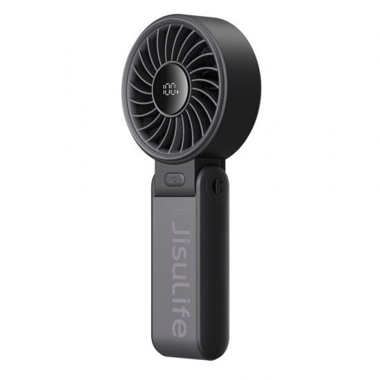 Jisulife Handheld Fan Life7 3600mAh Portable USB Fan - Black