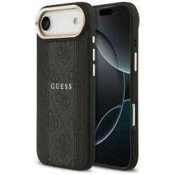 Guess 4G Stripe MagSafe case for iPhone Air - black