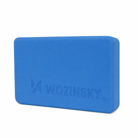 Wozinsky WKDJ-B1 Yoga Cube for Pilates and Stretching Exercises - Blue